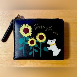 Radley London Black Small Bifold Leather Wallet